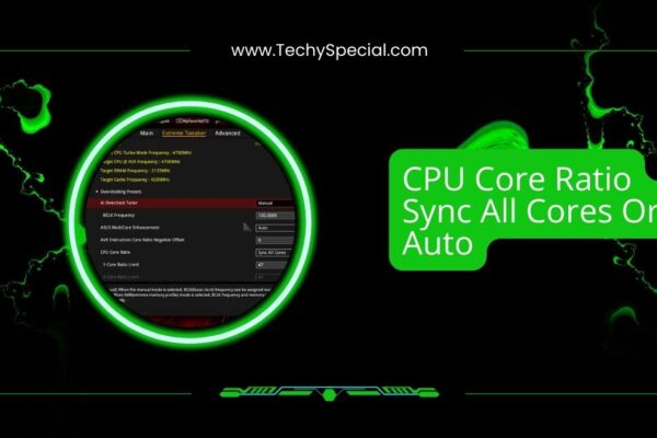 CPU Core Ratio Sync All Cores Or Auto