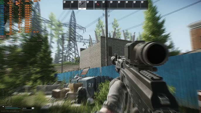 CPU Intensity in Escape from Tarkov