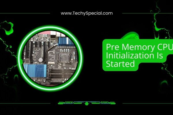 Pre Memory CPU Initialization Is Started