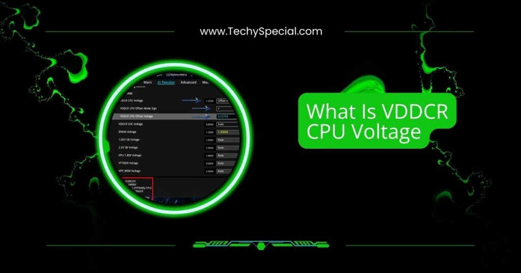 What Is VDDCR CPU Voltage